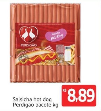 Extra Supermercado Salsicha Hot Dog Perdigao 1kg oferta