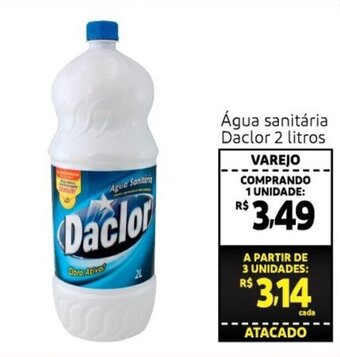 Extra Supermercado Agua sanitaria Daclor 2L oferta