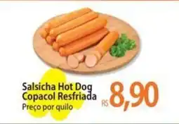 Atacadão Salsicha Hot Dog Copacol Resfriada oferta