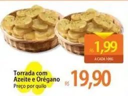 Atacadão Torrada com Azeite e Orégano oferta