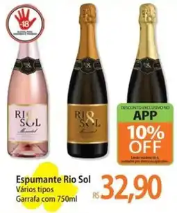 Atacadão Espumante Rio Sol Vários tipos Garrafa oferta