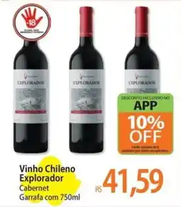 Atacadão Vinho Chileno Explorador oferta