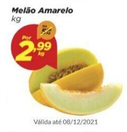 Dia Melao Amarelo 1kg oferta
