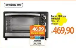 Atacadão Forno Elétrico Mondial 127v-Unidade oferta
