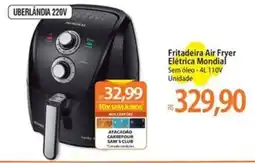 Atacadão Fritadeira Air Fryer Elétrica Mondial oferta