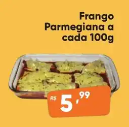 Supermercados Pague Menos Frango Parmegiana a cada oferta