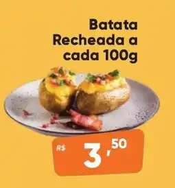 Supermercados Pague Menos Batata Recheada a cada oferta