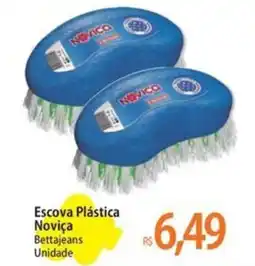 Atacadão Escova Plástica Novica Bettajeans Unidade oferta