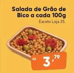 Salada de Grão de Bico a cada