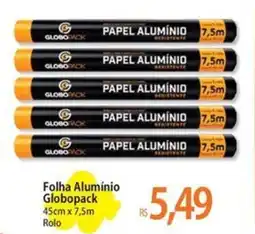 Atacadão Folha Alumínio Globopack oferta