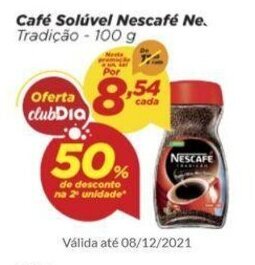 Dia Cafe Soluvel Nescafe 100g oferta