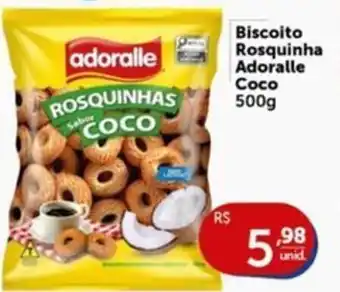 Pires Biscoito Rosquinha Adoralle Coco oferta