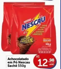 Pires Achocolatado em Pó Nescau Sachê oferta
