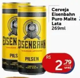 Cerveja Eisenbahn Puro Malte Lata