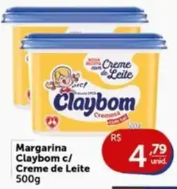 Pires Margarina Claybom c/ Creme de Leite oferta