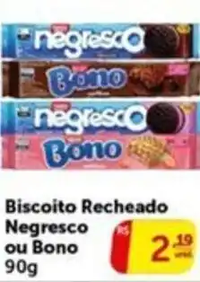 Pires Biscoito Recheado Negresco ou Bono oferta