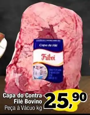 Amarelinha supermercados Capa do Contra File Bovino 1kg oferta