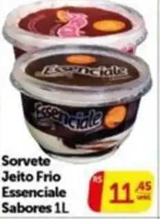 Pires Sorvete Jeito Frio Essenciale Sabores oferta