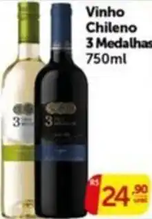 Pires Vinho Chileno 3 Medalhas oferta