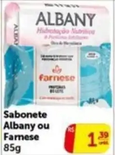 Pires Sabonete Albany oufarnese Famese oferta