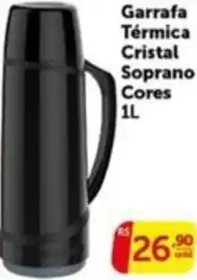 Pires Garrafa Térmica Cristal Soprano Cores oferta