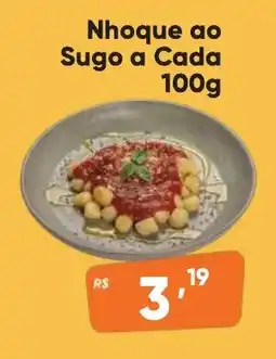 Nhoque ao Sugo a Cada