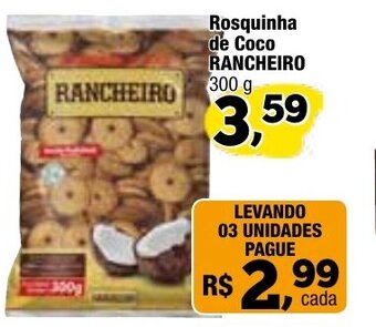 Rosquinha de Coco Rancheiro 300g