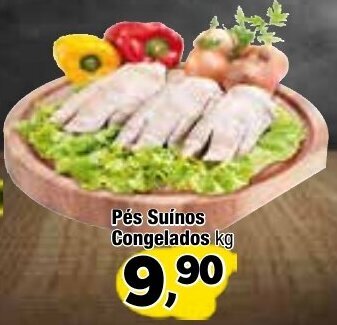 Pes Suinos Congelados 1kg