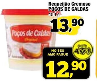 Requeijao cremoso Pocos de Caldas 400g