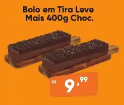 Bolo em Tira Leve Mais Choc.