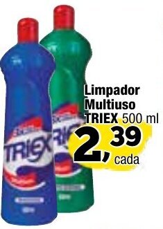 Amarelinha supermercados Limpador multiuso Triex 500ml oferta
