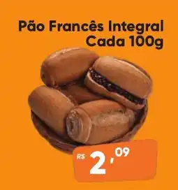 Supermercados Pague Menos Pão Francês Integral Cada oferta