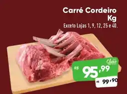 Supermercados Pague Menos Carré Cordeiro oferta