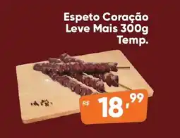 Espeto Coração Leve Mais Temp