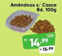 Supermercados Pague Menos Amêndoas s/ Casca Bd. oferta