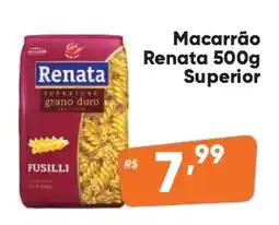 Supermercados Pague Menos Macarrão Renata Superior oferta