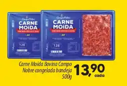 Asun Carne Moída Bovina Campo Nobre congelada bandeja oferta