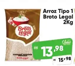 Supermercados Pague Menos Arroz Tipo 1 Broto Legal oferta