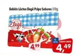 Cercadão Bebida Láctea Elege Polpa Sabores oferta