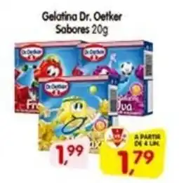 Cercadão Gelatina Dr. Oetker Sabores oferta