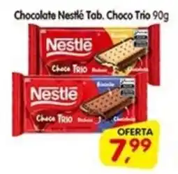 Cercadão Chocolate Nestlé Tab. Choco Trio oferta
