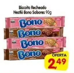 Cercadão Biscoito Recheado Nestlé Bono Sabores oferta