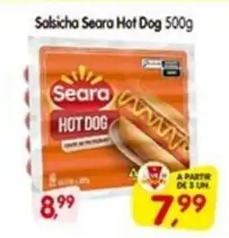 Cercadão Salsicha Seara Hot Dog oferta