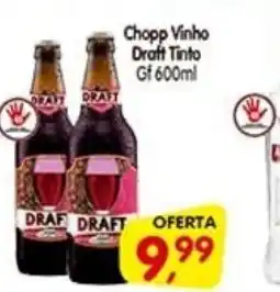 Cercadão Chopp Vinho Draft Tinto Gf oferta