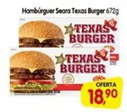 Cercadão Hambúrguer Seara Texas Burger oferta