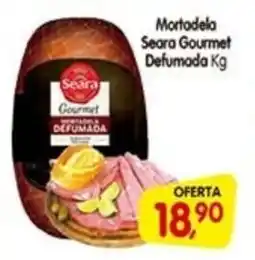 Cercadão Mortadela Seara Gourmet Defumada oferta