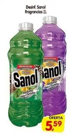 Cercadão Desinf. Sanol Fragrancias oferta