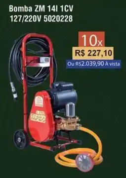 Copercana Bomba ZM 141 1CV 127/220V 5020228 oferta