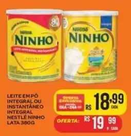Atacadão Dia a Dia Leite empo integral ou instantaneo integral nestlé ninho lata oferta