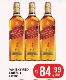 Atacadão Dia a Dia Whisky red label oferta